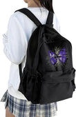 Butterfly Baskılı Unisex Sırt Çantası