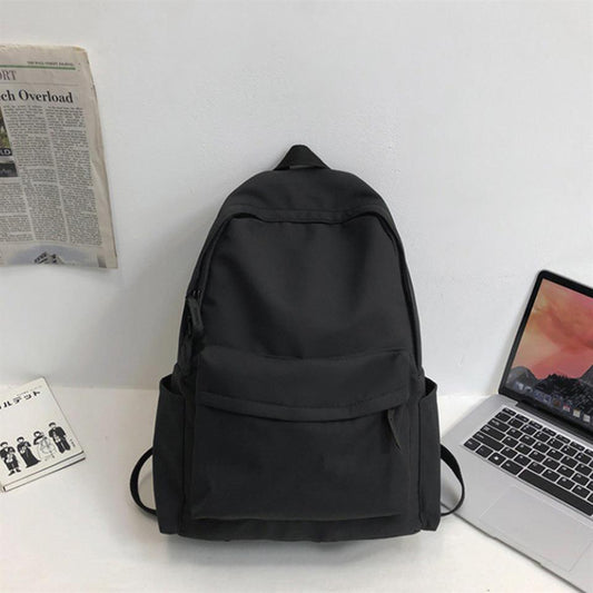 Streetwear Unisex Siyah Sırt Çantası